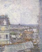 Vincent Van Gogh View of Paris from Vincent's Room in the Rue Lepic (nn04) Germany oil painting reproduction